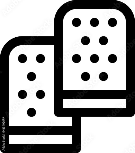 thimble illustration on a white background    