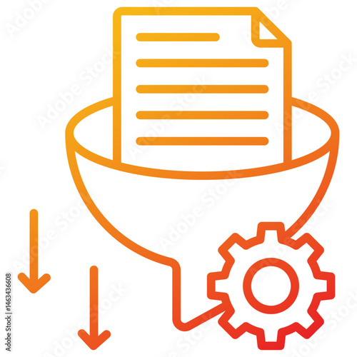 Data Filtering Icon