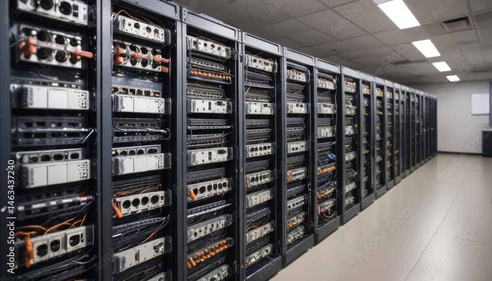 Rows of Servers in a Modern Data Center Rows of Servers in a Modern Data Center