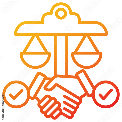 Legal Contract Icon