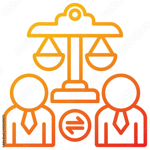 Contract Dispute Icon