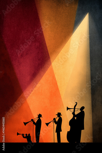 Retro-style soul music caricature posters