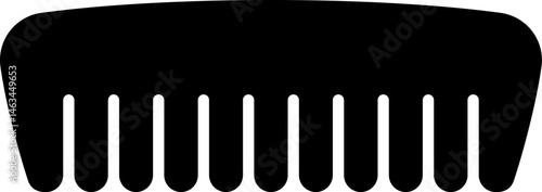 comb illustration on a white background     