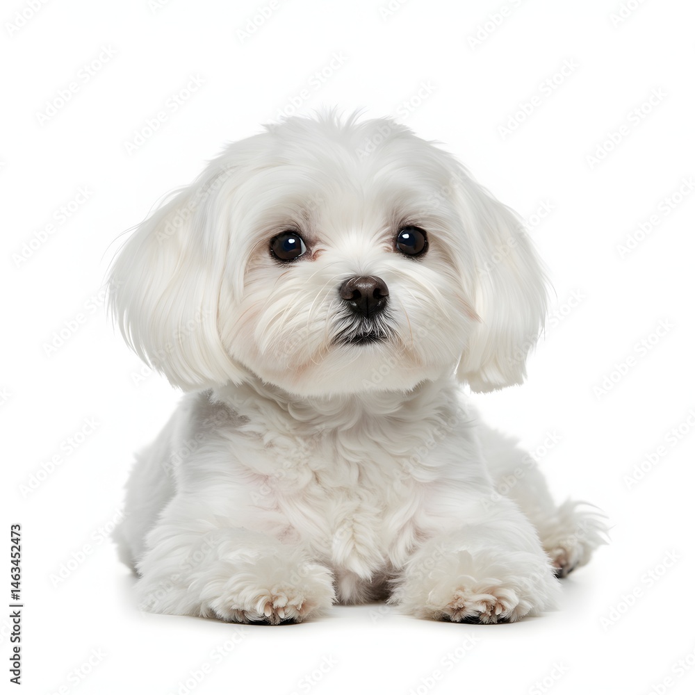 Dog on white background Dog on white background