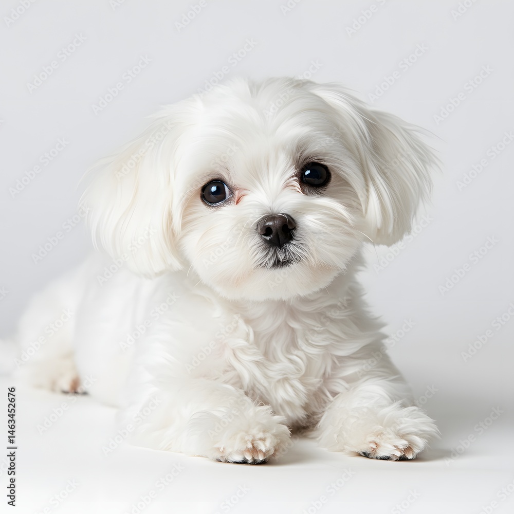 Dog on white background Dog on white background