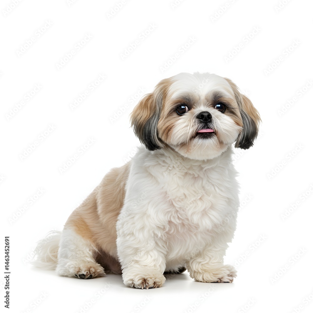 Dog on white background Dog on white background