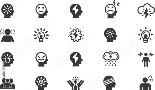 overwhelmed  stressful situations line icon set  v (1).eps