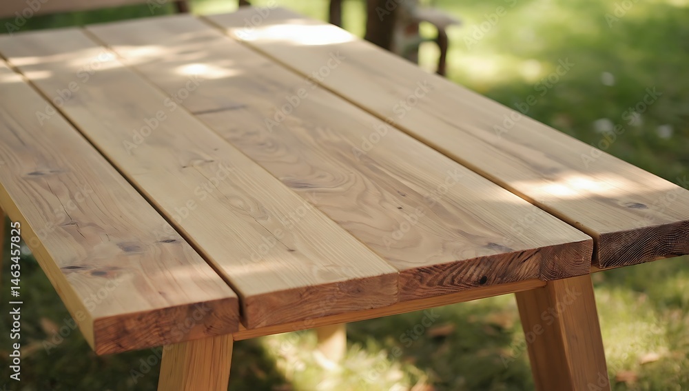 Fototapeta premium wooden bench in the park