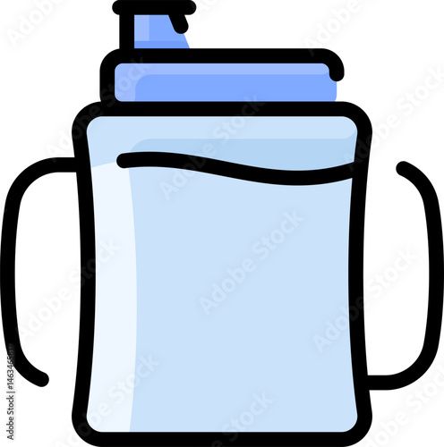 feeder illustration on a white background     