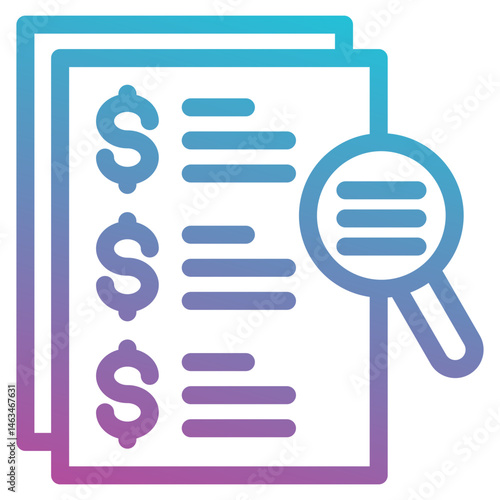 credit analysis icon