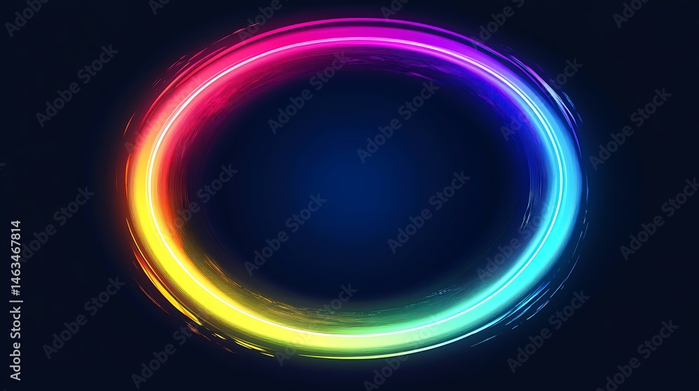 Abstract colorful circle graphic Abstract colorful circle graphic