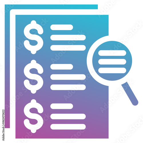 credit analysis icon