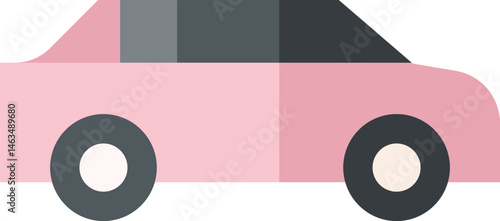 limousine (2) illustration on a white background     