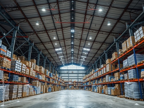 Wallpaper Mural Ural Warehouse Interior - Wholesale Trade in Russia, January 2019 Torontodigital.ca