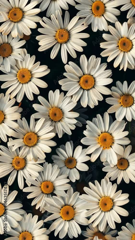 This square tile pattern showcases a beautiful geometric design with delicate daisy flowers. Perfect for a variety of applications, including textiles and wallpaper. This square tile pattern showcases a beautiful geometric design with delicate daisy flowers. Perfect for a variety of applications, including textiles and wallpaper.