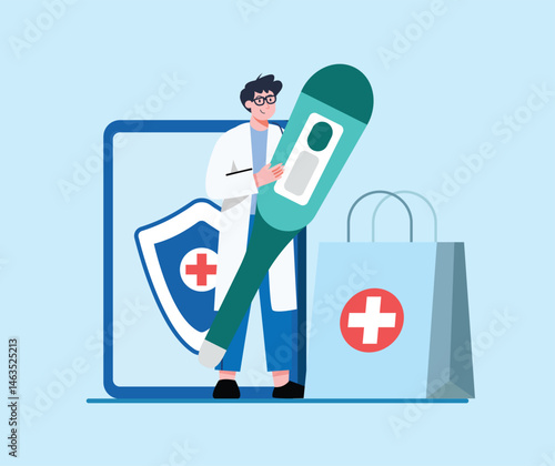 Online Doctor Visit Woman Telemedicine Consultation