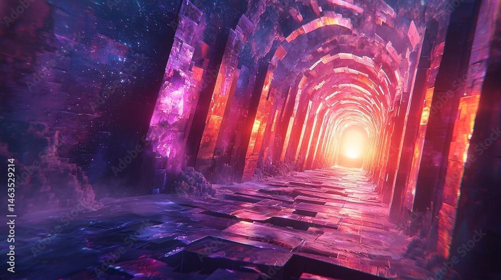 Fototapeta premium Xingkong Tunnel