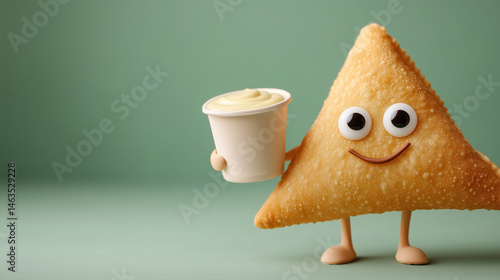 Snack Time Delight: A cheer...