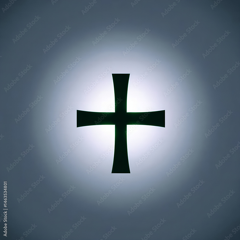 Obraz premium cross on the background