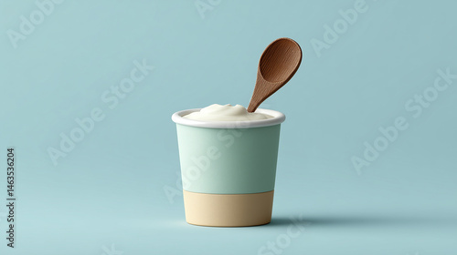 Ice Cream in Paper Cup: A s...