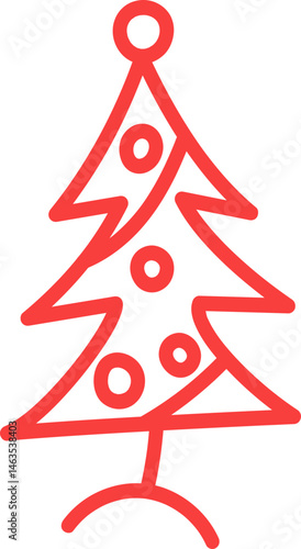 Linear Christmas Holiday Icon Pack