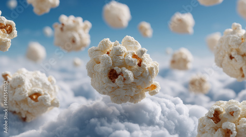 Popcorn Paradise: Fluffy po...