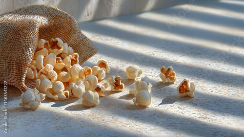 Popcorn's spill: The light ...