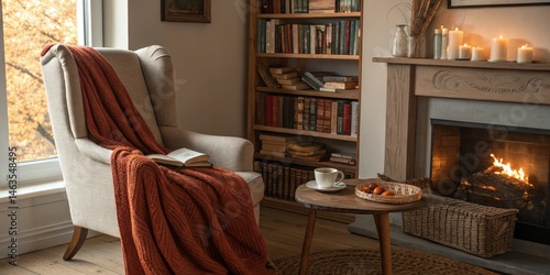 Cozy Autumn Fireplace Readi...