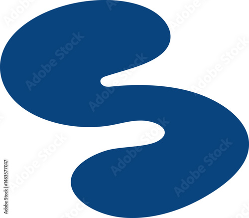 Minimal Organic Abstract Shapes Element