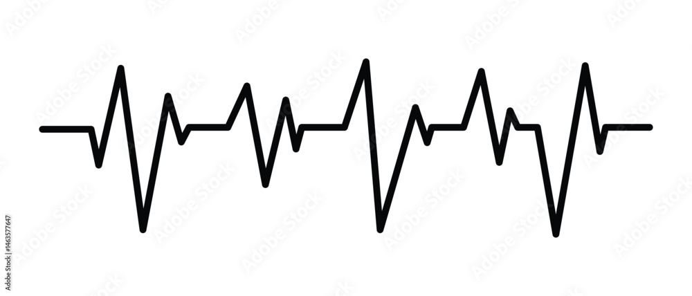 Heart beat graph in black color. Heart pulse, heartbeat line, cardiogram. Heartbeat design vector. World heart day. Black heartbeat line graph icon on white background. Black heart beat symbol. Heart beat graph in black color. Heart pulse, heartbeat line, cardiogram. Heartbeat design vector. World heart day. Black heartbeat line graph icon on white background. Black heart beat symbol.