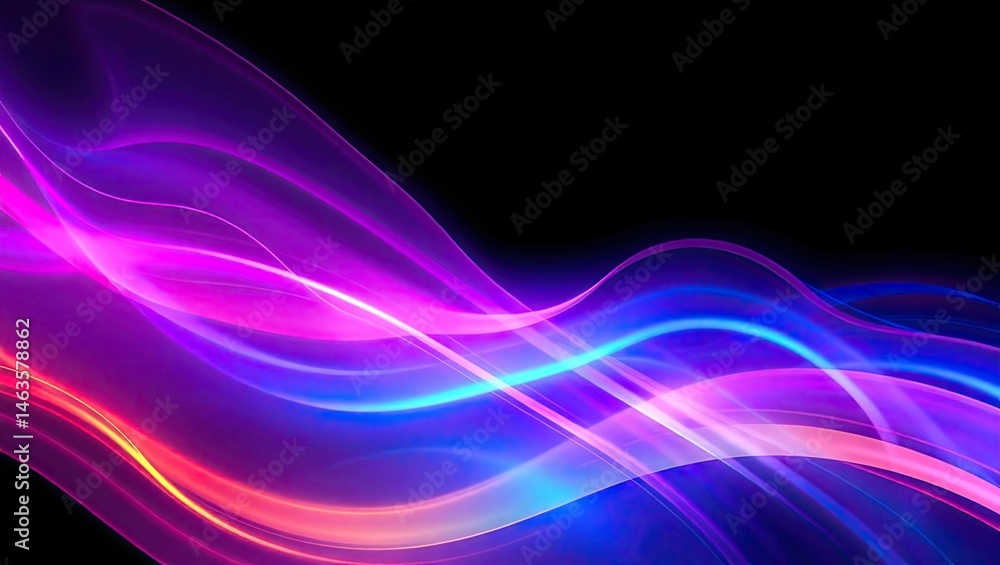 abstract background with glowing lines, sparkling light, absolute waves, mesh gradient wave background abstract background with glowing lines, sparkling light, absolute waves, mesh gradient wave background