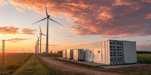 Sunset Wind Farm Energy Sto...
