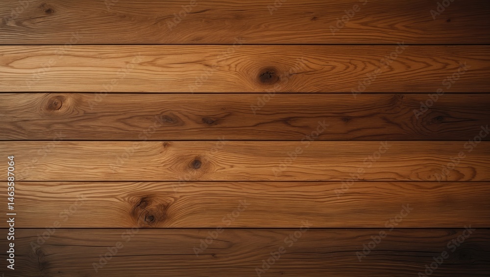 Fototapeta premium Natural oak texture alongside ceramic tile surface and brown wooden veneer for furniture