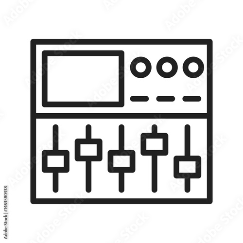 Controller icon vector image. Suitable for mobile apps, web apps and print media.