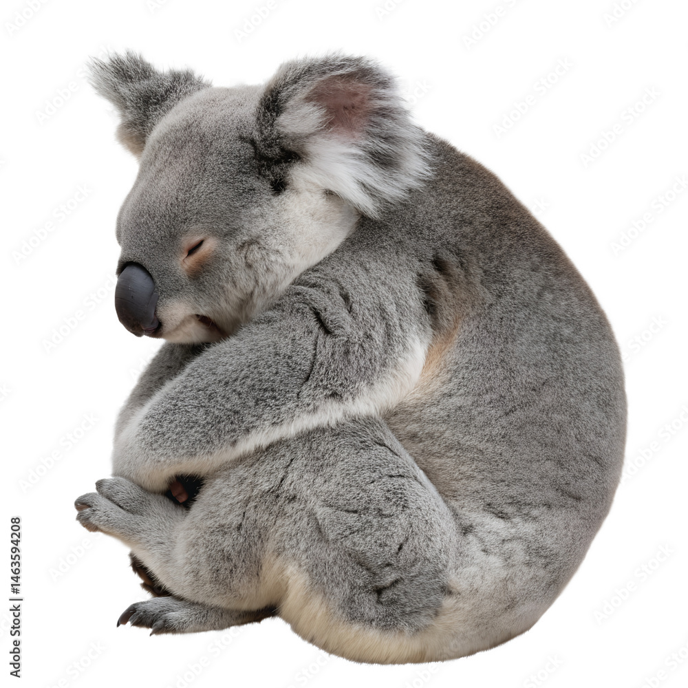 Fototapeta premium koala-isolated-on-transparent-background