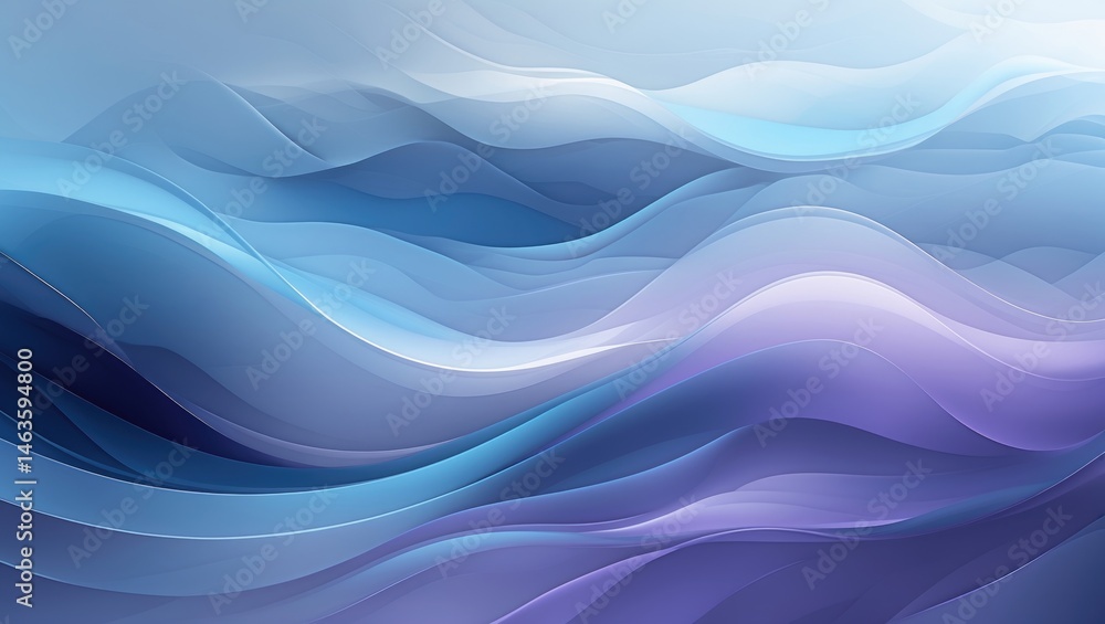 Fototapeta premium Dreamy water-like abstract patterns featuring soft colors perfect for sermon backgrounds and text