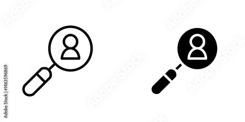 Hiring icon sign symbol design.