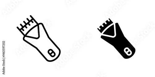 Trimmer icon sign symbol design.