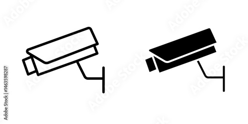 Security camera icon sign symbol design.