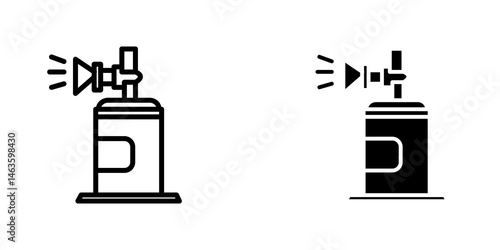Air horn icon sign symbol design.