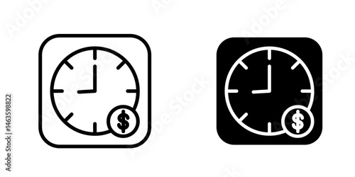 Long term investment icon sign symbol design.