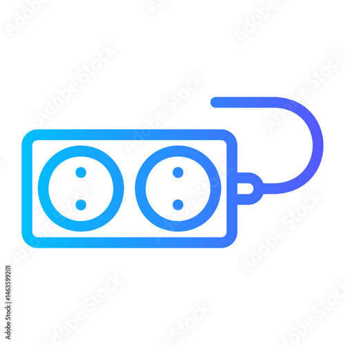 power strip gradient icon