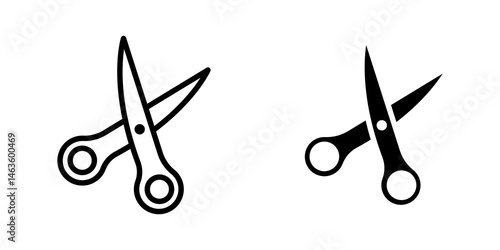 Scissors icon sign symbol design.
