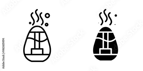Humidifier icon sign symbol design.