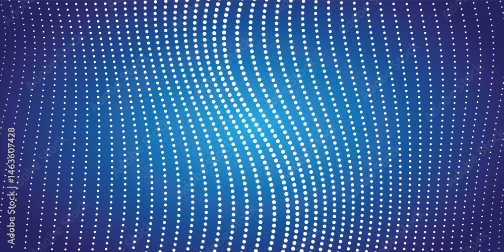 Fototapeta premium modern abstract wavy doted lines backhround for banner