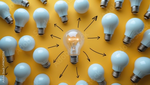Lighting Up Business Ideas: Concept Connections and Communication Strategies