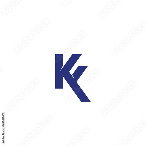 Free Download Monogram letter K logo design template - GFXLoad