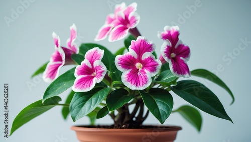 Wallpaper Mural Pot Plant Bloom: African Violet Rachel Variety Torontodigital.ca