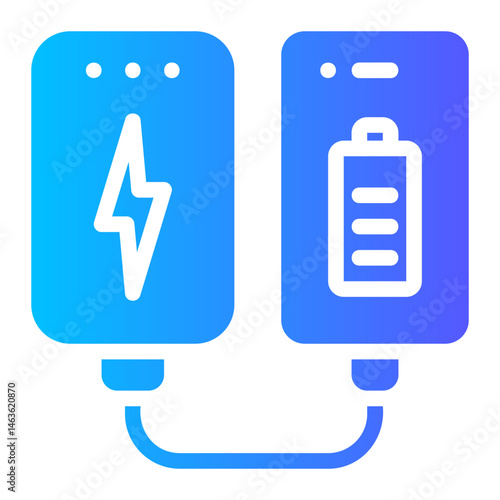 charger gradient icon
