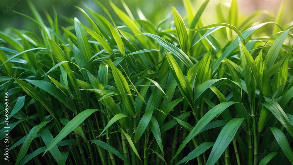 Green Dwarf bamboo pattern background Green Dwarf bamboo pattern background